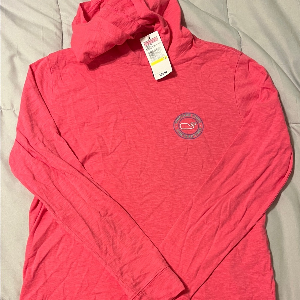 Vineyard Vines Vibrant Pink Hoodie